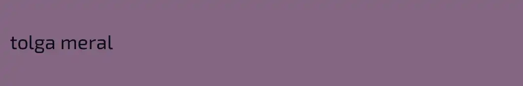 tolga meral